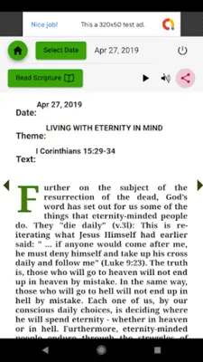 The Daily Fountain Devotional android App screenshot 2